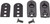 Zipp Speed Weaponry Vuka Aero C1 Armrest Angle Wedge Kit (5 and 10 degree wedges) with bolts