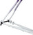 All-City Cosmic Stallion Frameset - 700c, Steel, Purple Fade, 61cm