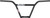 Sunday Street Sweeper BMX Handlebar - 9.25", Black