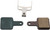 Tektro S20.11 Disc Brake Pads - Organic Compound, Fits Volans (HD-T700), Auriga Twin (HD-T515), and Auriga E-SUB (HD-E510/E515), Green