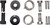 Avid Shorty Ultimate Arm Spring Service Parts Kit, Black Cover