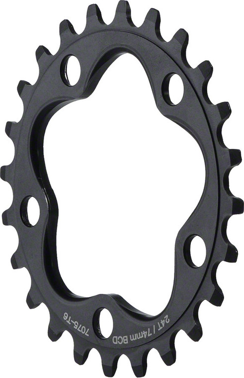 Dimension 30t x 74mm Inner Chainring Black