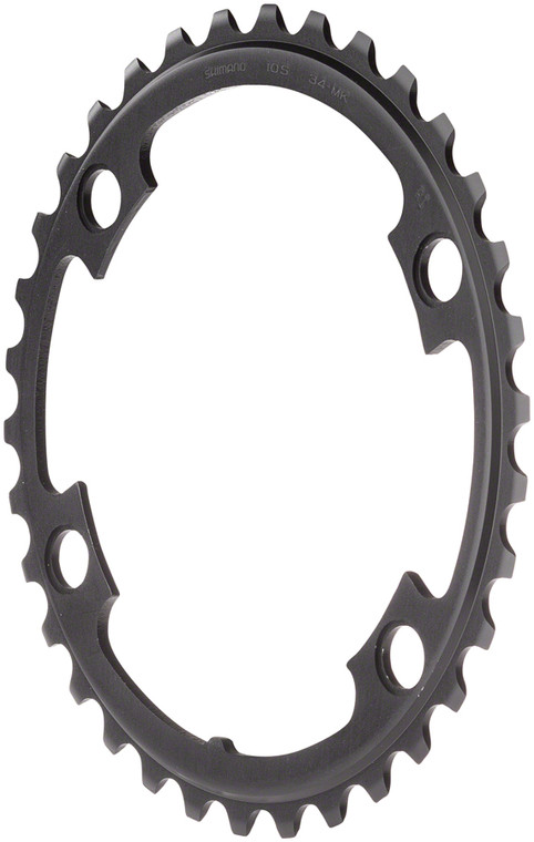 Shimano Tiagra 4700 Chainring - 34t, 110 BCD, 4-Bolt, 10-Speed, Black