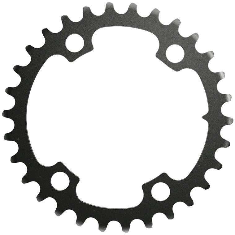 SRAM Force Wide 2x12-Speed Inner Chainring - 30t, 94 BCD, 4-Bolt, Blast Black, For use with 43t Outer
