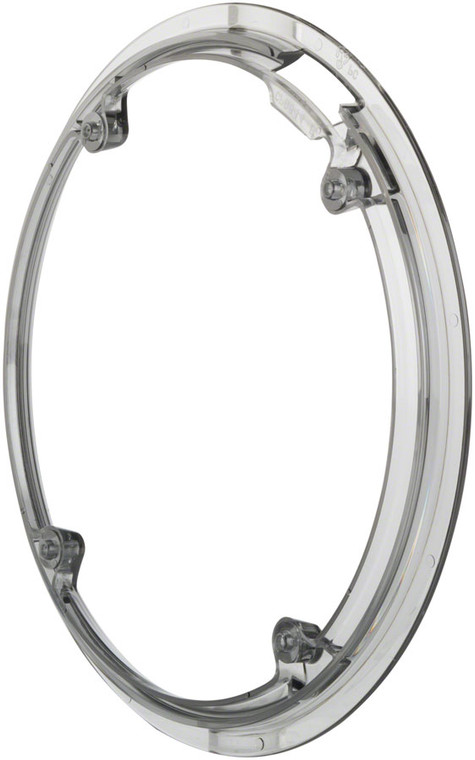 SR Suntour Chainguard: 48t Outer Ring, Smoke