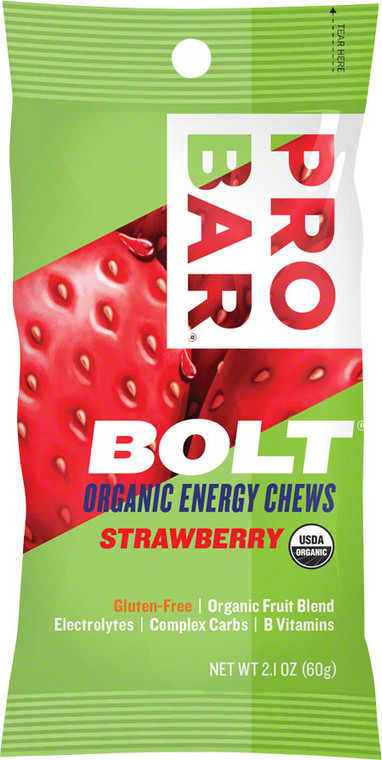 ProBar Bolt Chews: Strawberry, Box of 12