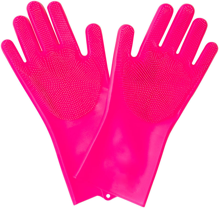 Muc-Off Deep Scrubber Cleaning Glove - Silicone, Dishwasher Safe, Large