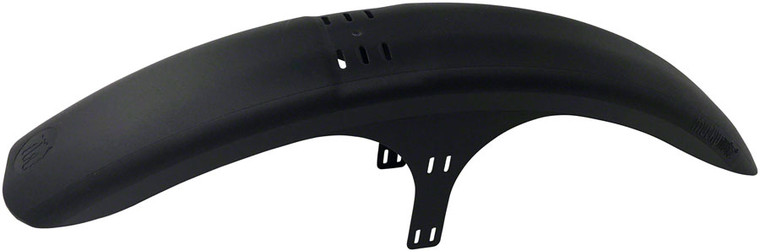 Mucky Nutz Mug Guard Fender: Long, Black