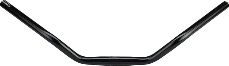 Dimension 25.4 Urban Cruiser Bar, 600mm Wide, 70mm Rise, 50 degree Sweep, Black