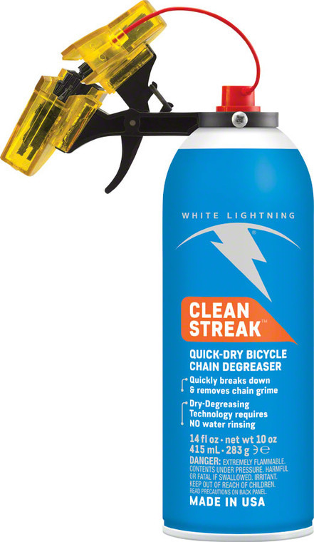 White Lightning Clean Streak Trigger Chain Cleaning System