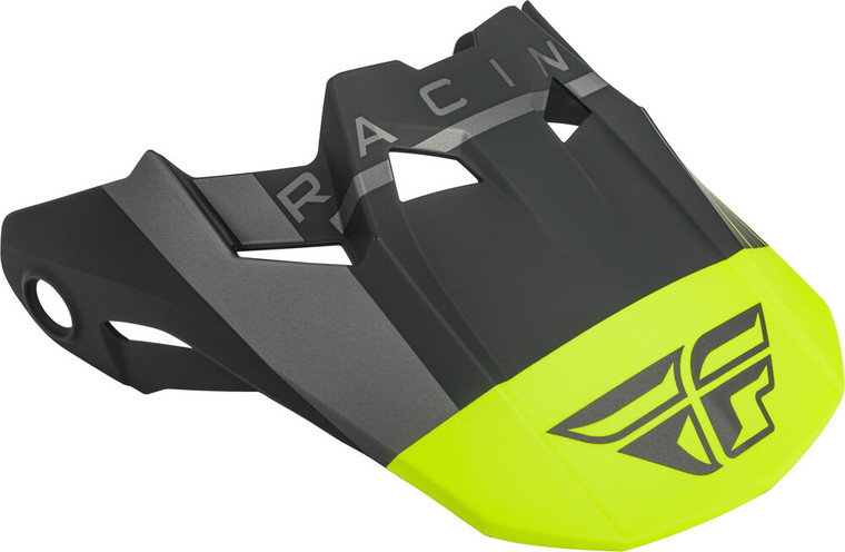 Fly Racing Formula Vector Helmet Visor | Matte Hi-Vis/Grey/Black