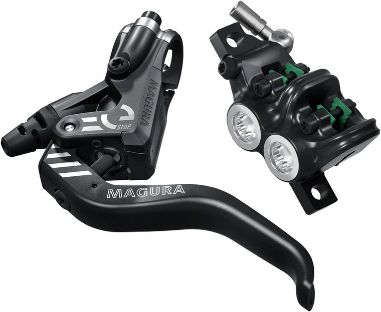 Magura MT5 eSTOP Disc Brake and Lever - Front or Rear Hydraulic Post Mount Black
