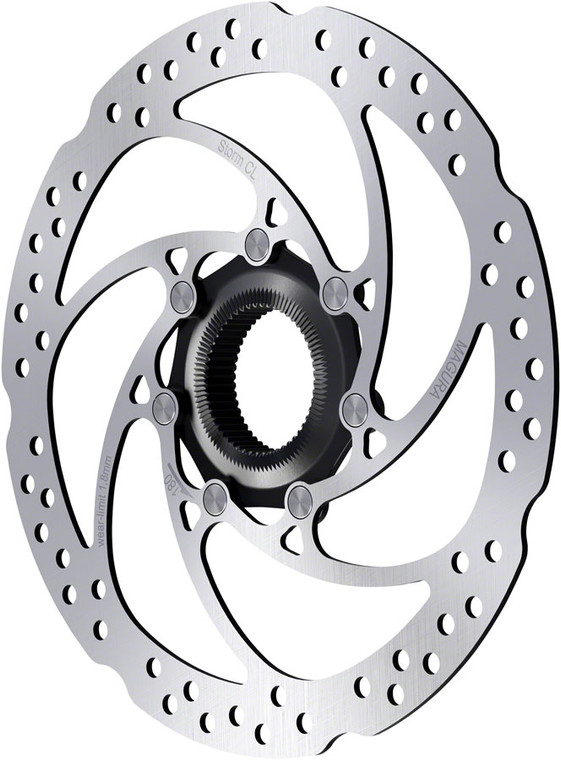 Magura Storm CL Disc Brake Rotor - 203mm, Center Lock, Silver