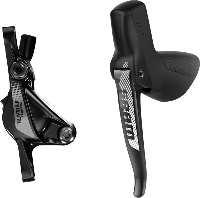 SRAM Rival 1 Disc Brake and Lever - Front, Hydraulic, Post Mount, Black, A1