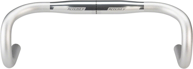 Ritchey Classic Drop Handlebar - Aluminum, 31.8mm, 42cm, Polished Silver