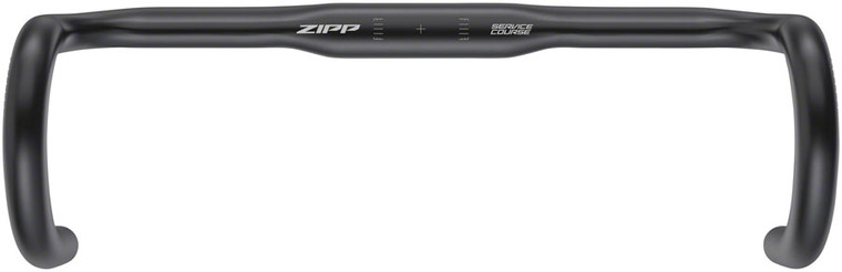 Zipp Speed Weaponry Service Course 80 Ergo Drop Handlebar - Aluminum, 31.8mm, 42cm, Bead Blast Black, A2 Zipp Speed Weaponry Service Course 80 Ergo Drop Handlebar - Aluminum, 31.8mm, 42cm, Bead Blast Black, A2