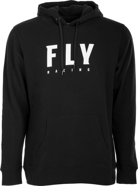 Fly Racing Badge Pullover Hoodie | Black