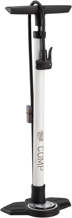 Planet Bike Comp 2.0 Floor Pump: White