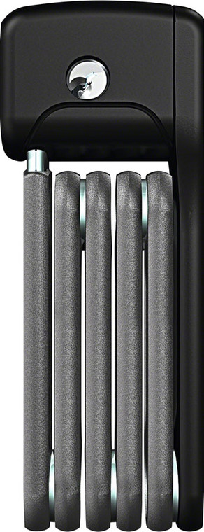 Abus BORDO Lite Mini 6055K/60 Folding Lock - Keyed, 2', 5mm, SH Bracket, Black Abus BORDO Lite Mini 6055K/60 Folding Lock - Keyed, 2', 5mm, SH Bracket, Black