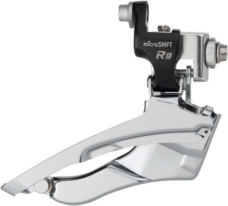 microSHIFT R8 Front Derailleur 7/8-Speed Triple, 50/39/30T, Braze-On, Shimano Compatible