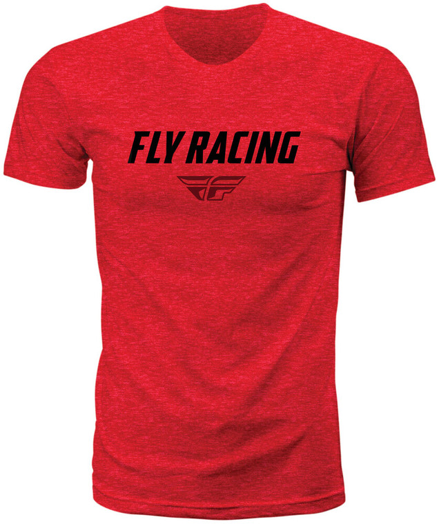 Fly Racing Evo Tee | Red Heather