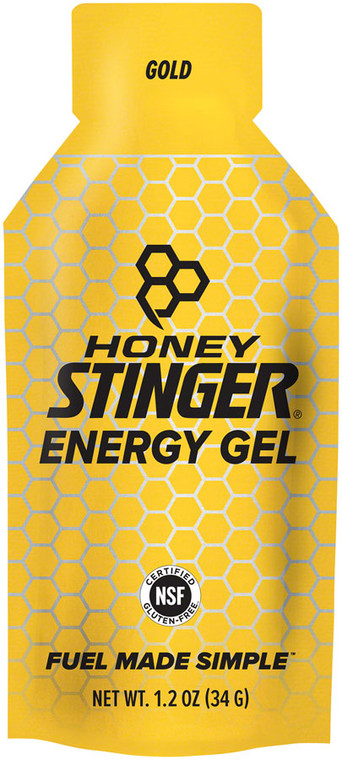Honey Stinger Energy Gel: Gold, Box of 24