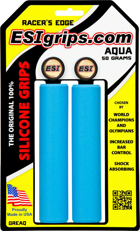 ESI Racer's Edge Grips - Aqua