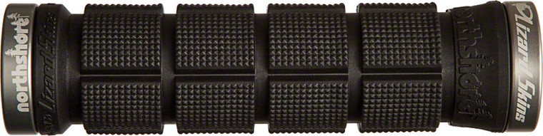 Lizard Skins Northshore Lock On Grips - Black, Lock-On