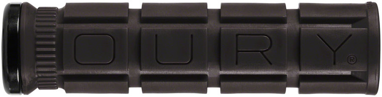 Oury Single-Sided V2 Lock-On Grips - Jet Black