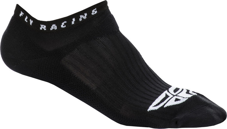 Fly Racing No Show Socks | Black