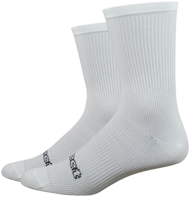 DeFeet Evo Classique Socks | 6 inch | White