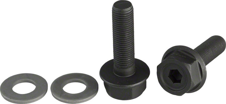 G Sport G-bolts 3/8" 17mm/6mm Pair Black