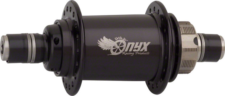 Onyx Pro BMX Rear Hub: 3/8", 36 Hole, Black