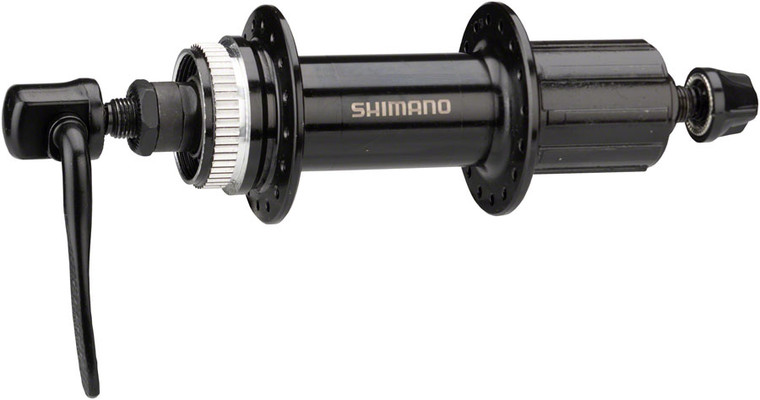 Shimano Altus FH-MT200-B Rear Hub - QR x 141mm, Center-Lock, HG10, Black, 28H