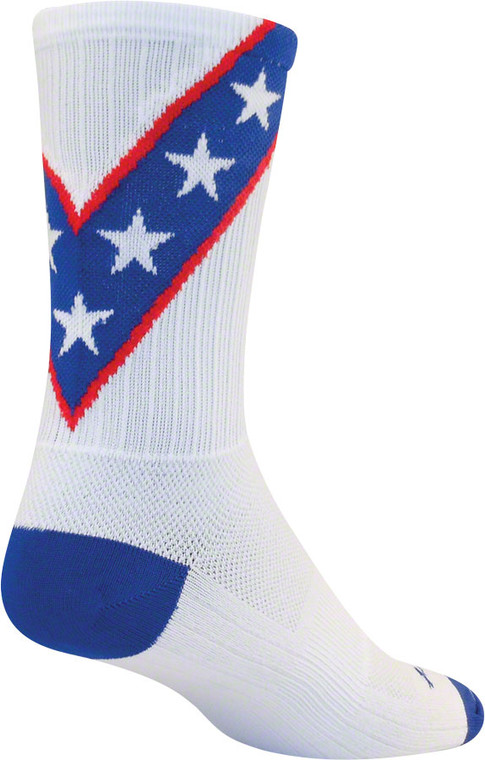 SockGuy SGX Daredevil Socks | 6 inch | White