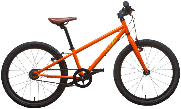 Cleary Bikes Owl 20" Internally Geared 3-Speed Complete Bike Very Orange