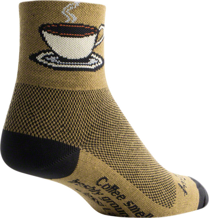 SockGuy Classic Coffee Socks | 3 inch | Java