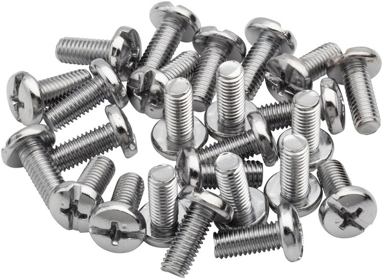 BikeFit Cleat Screws - Look, 12mm, 25-Pack