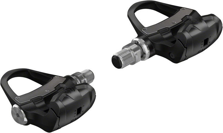 Garmin Rally RS200 Power Meter Pedals - Dual Sided Clipless, Composite, 9/16", Black, Pair, Dual-Sensing, Shimano SPD-SL