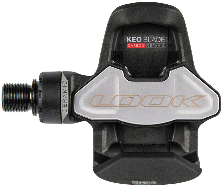 LOOK KEO BLADE CARBON CERAMIC Pedals Single Sided Clipless Chromoly 9/16" Black