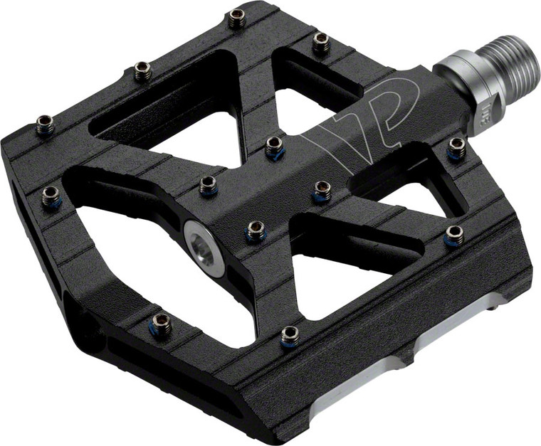 VP Components All Purpose Pedals - Platform, Aluminum, 9/16", Black