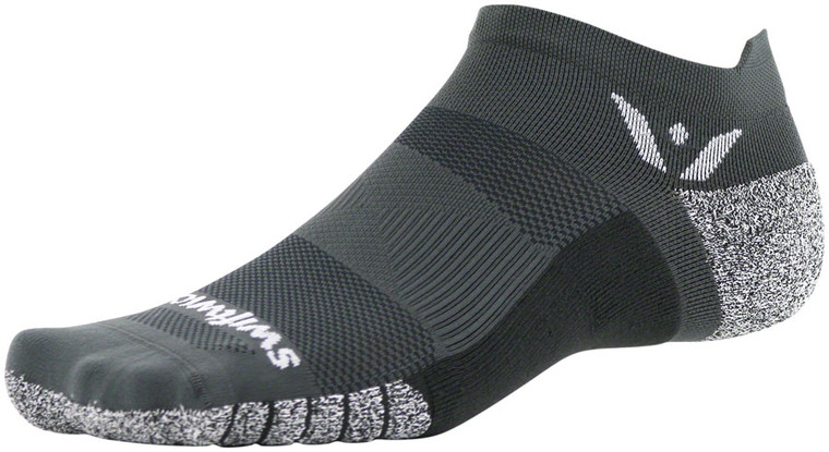 Swiftwick Flite XT Zero Socks | No Show | Gray