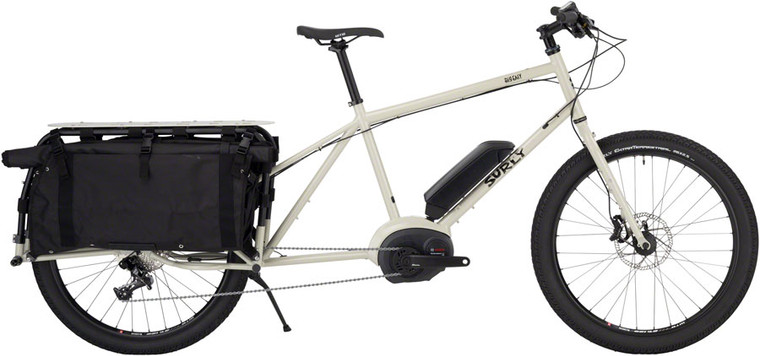 Surly Big Easy Cargo Bike | 26" Steel | Tan Cargo Shorts