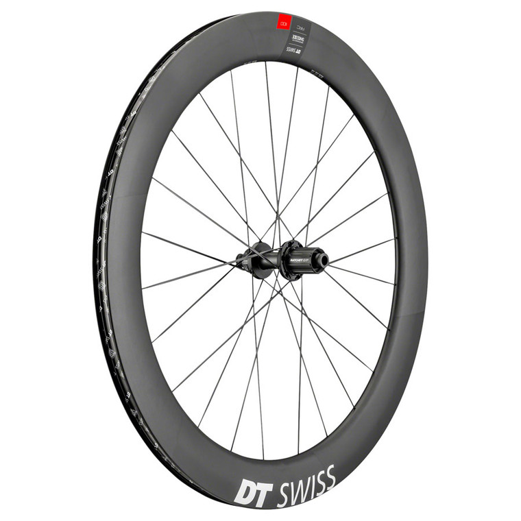 DT Swiss ARC1100 DiCut Rear Wheel - 62mm 700c 12x142mm Centerlock HG 11 Black