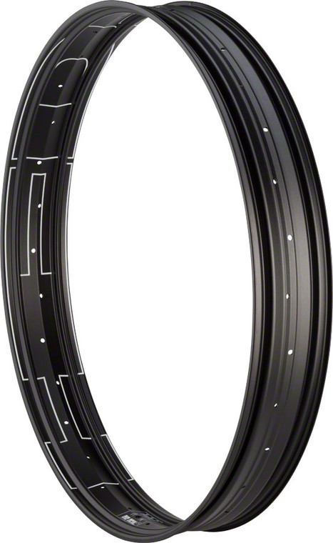 HED B.A.D Big Aluminum Deal Rim - 27.5", Disc, Black, 32H, Clincher