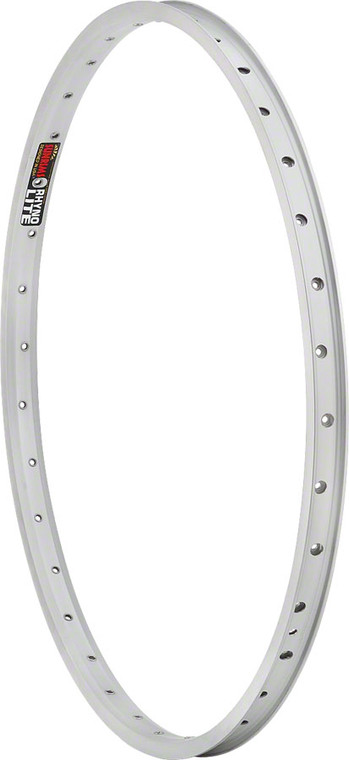 Sun Ringle Rhyno Lite Rim - 26", Silver, 36H, Clincher