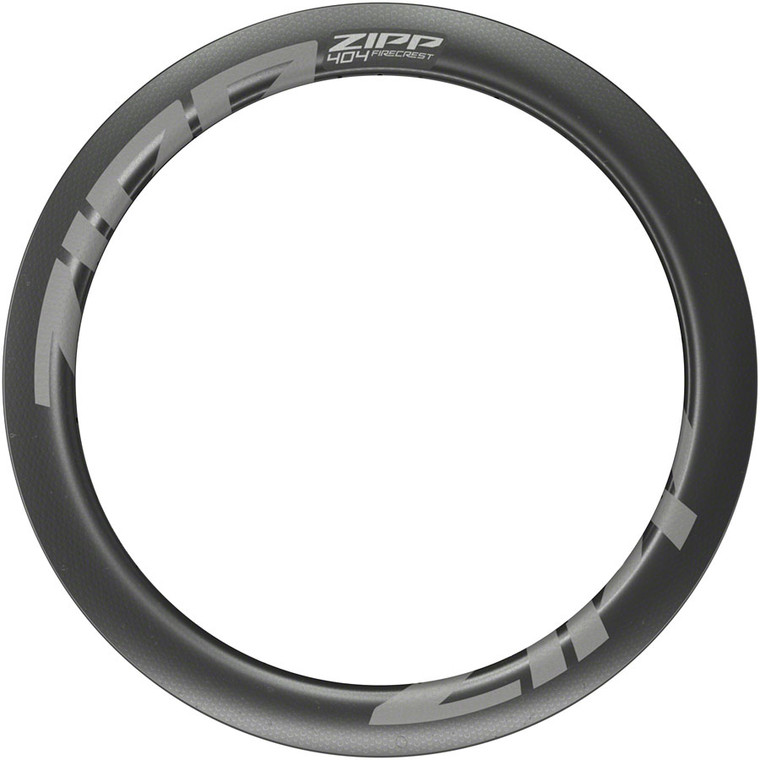 Zipp Speed Weaponry 404 Firecrest Carbon Rim - 700, Disc Brake, Matte Carbon, 24H, Front/Rear