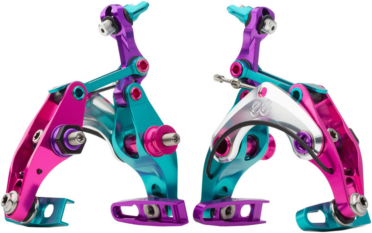 Cane Creek eeBrake G4 El TD Edition Road Caliper Brake Set - Direct Mount, Front and Rear, Multi-Color