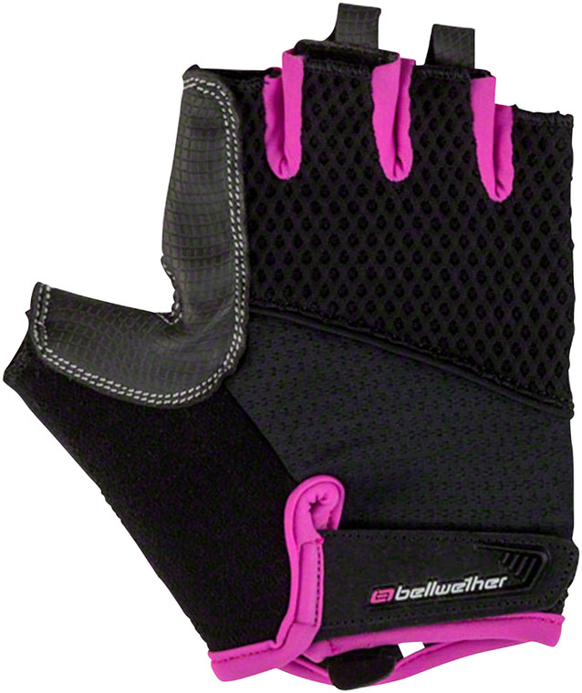 Bellwether Women's Gel Supreme Fingerless Gloves | Fuchsia