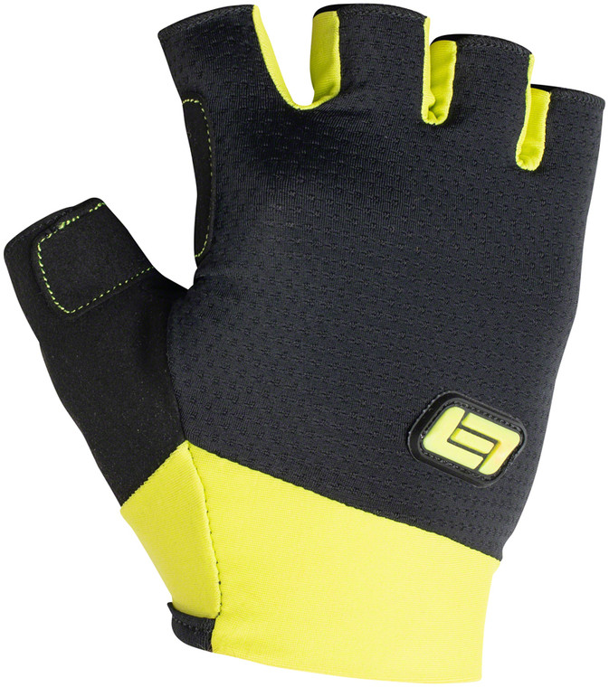 Bellwether Pursuit Half Finger Gloves | Hi-Vis Yellow